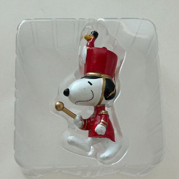 Lot o 2 Peanuts Kurt Adler Christmas Ornaments Lucy and Snoopy Woodstock w/ Box - Picture 6 of 16